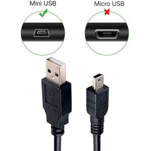 Mini Usb 2.0 Kabel 5Pin Mini Usb Naar Usb Snelle Gegevens Charger Kabels Voor MP3 MP4 Speler Auto Dvr Gps digitale Camera Hdd Smart Tv