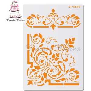 Bloemen Stencil Voor Muren Schilderen Scrapbooking Stempel Album Decoratieve Embossing Diy Ambachtelijke Papier Kaart Bloem Template