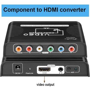 Ypbpr Component Naar Hdmi Converter Kabel Hdmi Naar Rgb Component Video Converter Voor Wii PS4 Xbox Dvd Hdtv