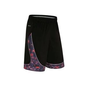 SYNSLOVE training basketbal running star sky schilderen sport shorts losse half lengte plus size met dubbele pocket