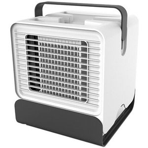 Thuis Mini Airconditioner Draagbare Luchtkoeler 7 Kleuren Led Usb Persoonlijke Ruimte Cooler Fan Air Cooling Fan Oplaadbare Fan bureau