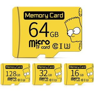 Hoge Snelheid Class10 Geheugenkaart 8Gb 16Gb 32Gb Micro Sd Kaart 64Gb 128Gb Tarjeta Microsd 32gb Mini Tf Card 256Gb Met Gratis Adapter