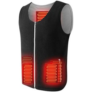 Smart Usb Elektrische Verwarming Vest Mannen En Vrouwen Verwarming Vest Wandelen Skiën Usb Opladen Verwarming Vest Kleding Winter Body Warmte