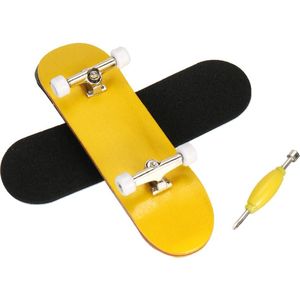 Houten Vinger Skateboards Professionele Vinger Skate Board Hout Toets Met Lagers Wiel Foam Schroevendraaier