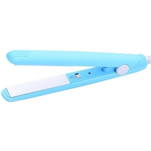 Mini Draagbare Steil Haar Clip Creatieve Porselein Elektrische Spalk Stijltang