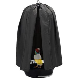 Vogelkooi Cover Ademend Winddicht Vogel Parrot Nesten Cover Ronde Kooi Shield Licht Proof Kooi Cover Vogel Benodigdheden