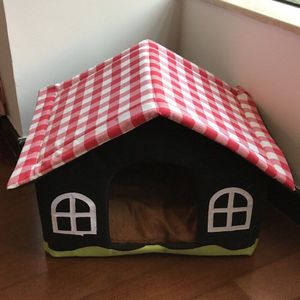 Kennel Rooster Kennel Rode Afdrukken Kennel Cattery Huisdier Huis Hondenhok Kat Huis Teddy Universele Kennel Dier Huisdier Huis