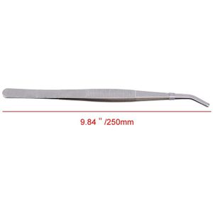 Reptiel Voeden Tang Lange Pincet Rvs Veilig Rechte Gebogen Pincet Feeder Tool Voor Snake Lizard Spider Reptiel