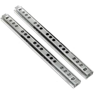 2 Pcs Keukenkast Lade Rail Meubels Spoor Extension Tool Onderdelen Kogellager Lade Schuif Meubels Dia Staal