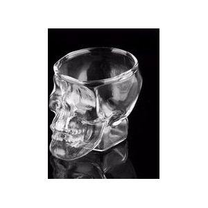 Skull Head Shot Glass Cup Wijn Mok Bier Glas Mok Crystal Whisky Wodka Thee Koffie Cup 80 Ml Water bottlediscount