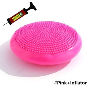 Yoga Ballen Massage Pad Opblaasbare Stabiliteit Wobble Balance Disc Kussen Mat Fitness Oefening Training Bal