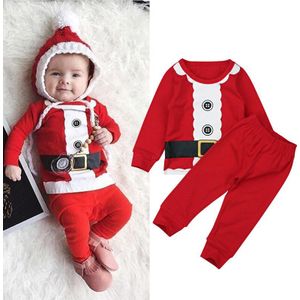 Rorychen 100% Katoen Jongens Kerstman Kerst Pyjama Baby Nachtkleding Baby Kids Night Draagt Kids Pyjama