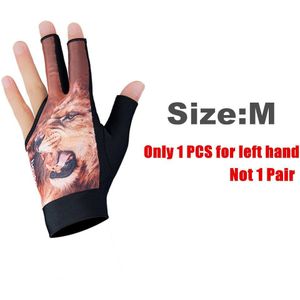 1 Pcs Unisex Biljart Handschoenen Voor Linkerhand Siliconen Anti-Slip Hoge Elastische Lycra Tafel Bal Pull Snooker Handschoenen voor Mannen Vrouwen