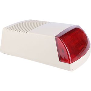 Geluid Licht Anti Diefstal Alarm Sirene Accessoires Wired Strobe Professionele Rook Speaker Outdoor Indoor Flash Thuis High Power