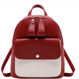 Rugzak Vrouwen Pu Lederen Schoudertas Meisjes Kids Kleine Bagpack Dames School Rugzak