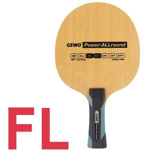 Gewo Power Allround Tafeltennis Blade / Racket (Alle & Alle +) 5 Ply Hout Originele Gewo Ping Pong Bat / Paddle