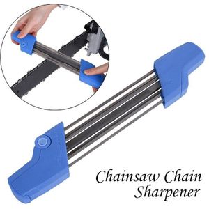 Bestand 2 In 1 Kettingzaag Ketting Puntenslijper 5/32P 4.0Mm Chain Slijpen Tool Bearing Staal Power gereedschap Accessoires