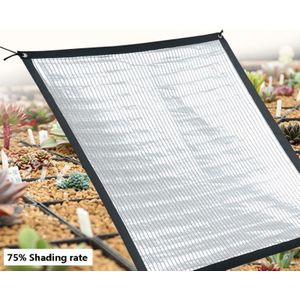 Reflecterende aluminium folie zonnescherm screen warmte-isolatie, zon bescherming en koeling zilveren zon kamer vetplant kas