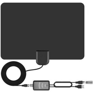 960 Mijl Bereik Mini Tv Antenne Hd Indoor Digitale Antenne Atsc Standaard Signaalontvangst Hdtv Antenne Uhf/Vhf Ontvangen kanaal