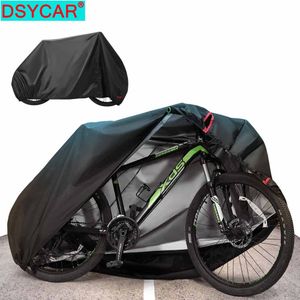 Dsycar 1Set 210D Oxford Bike Cover, uv Dust Zon Wind Proof Outdoor Waterdichte Fiets Cover Voor Mountain Racefietsen