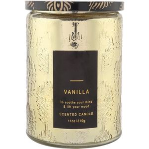 Delicate Geurkaarsen Vanille Whiskey Wax met Glazen Fles Rookloze Geurkaars Wedding Party Home Decor