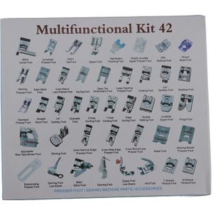 32 42 52pcs Tool Sets Binnenlandse Naaimachine Vlechten Blind Stitch Stopvoet Presser Voet Voeten Kit Set Voor Brother singer Janome