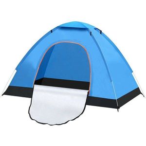 Outdoor Camping Tent Vouwen Automatische Pop Up Dome Waterdichte Backpacken Tenten 3-4 Persoon Vissen Anti UV Strand Tent onderdak