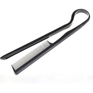 1PC Useful Hair Straighten Salon Comb Hairdressing Smooth Tool Hold Tongs Hair Styling Tools for Women Hair Brush Straightener
