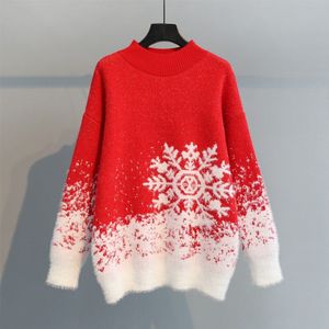 Coltrui Vrouwen Trui Winter Warme Vrouwelijke Jumper Dikke Kerst Truien Geribbelde Gebreide Trui Top Pull Hiver Femme