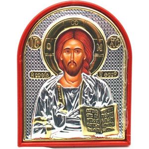 Orthodoxe Pictogram Kerk Gebruiksvoorwerpen Lod Jezus/Maagd Maria Icoon