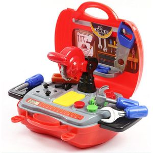 Kinderen Kids Cosplay Bouw Gereedschapskist Diy Vroege Educatief Speelgoed Simulatie Bouwers Rol Pretend Play Tool Kit