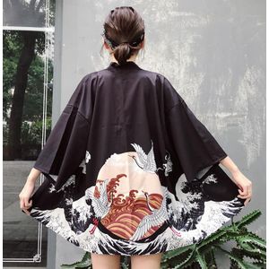 Zomer vrouwen blouse en tops vrouwen lange mouw vest kimono vest traditionele japanse kimono FF001