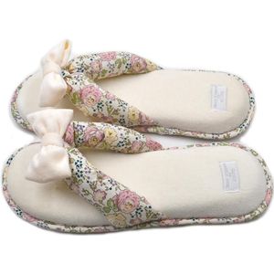 Millffy Zomer Spa Thong Slipper Japanse Bloemen Slippers Met Memory Foam Demping Indoor Outdoor Loopvlak Zool