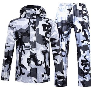 Camouflage Regenjas Vrouwen/Mannen Pak Regen Jas Outdoor Kap Vrouwen Regenjas Motorfiets Vissen Camping Regenkleding Mannen 'S Jas