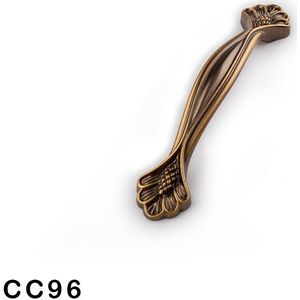 CC96 128mm antiek messing kleur kast kast bureau etc meubels deurklink drawer pull