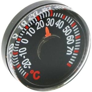 Pointer Graden Celsius Thermometers Ronde Diameter 27Mm Voor Thuis Outdoor Auto Huishouden Temperatuur Maatregel Muur Opknoping Gereedschap