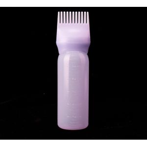 120 Ml Professionele Hair Colouring Kam Lege Applicator Fles Haarverf Borstel Doseren Salon Haarkleuring Styling Tool