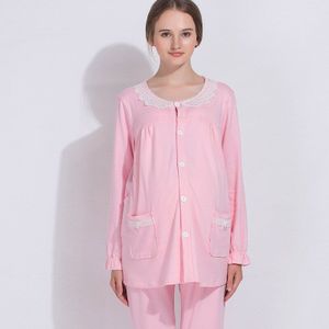 Moederschap Homewear Verpleging Kleding Moederschap Pyjama Set Zwangerschap Verpleging Nachtkleding Pyjama Voor Zwangere Vrouwen In De Herfst Winter