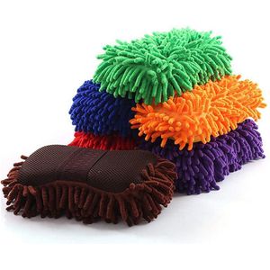 Wasstraat Draagbare Microfiber Wiel Velg Borstel Auto Wiel Wassen Schoonmaken Voor Auto Met Plastic Auto Wassen Cleaner Gereedschap