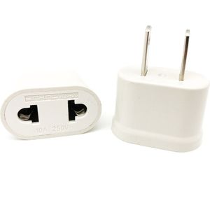 5YOA ONS USA EU EURO Europa Travel Power Schuko Plug Adapter Charger Converter VS converter Wit