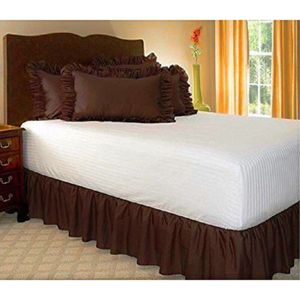 Solid Elastische Bed Rok Thuis Hotel Slaapkamer Decoraties Levert 6 Kleuren 350Cm