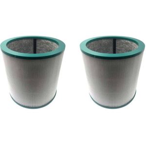 2Xtower Purifier Vervanging Dual-Layer Hepa Filter Voor Dyson Tp Modellen