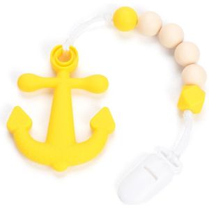 Anker Baby Fopspenen Clip Verpleging Speelgoed Voor Tanden Safe Siliconen Kralen Voor Baby Leuke Tandjes Dummy BPA Gratis Tandjes Ketting