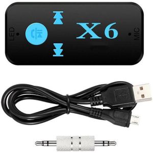 Beesclover Draadloze Bluetooth 4.2 3.5 Mm Aux Audio Stereo Muziek Thuis Auto Ontvanger Adapter