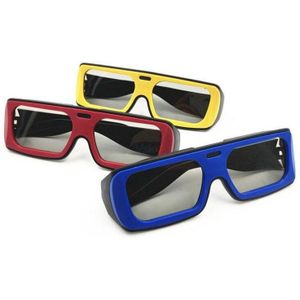 Vskey 3Pcs Voor Volwassen Gepolariseerde 3D Bril Voor Passieve 3D Televisies Tv Real D Cinema Films Theaters Systeem Hd mannen/Vrouwen