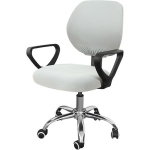 Junejour Office Chair Cover Solid Computer Stoel Cover Spandex Stretch Fauteuil Seat Case 2 Stuks Verwijderbare En Wasbare