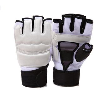 Taekwondo Handschoenen Hand Protectors Frighting Pads Karate Boksen Zwart Wit Taekwondo Handen Guards/Voet 7