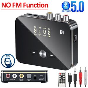 Digitale Display Draadloze Adapter Ontvanger Zender Met Afstandsbediening Tf U-schijf Spelen Stereo Met Mic 3.5Mm Optische Sluit voor Tv Pc