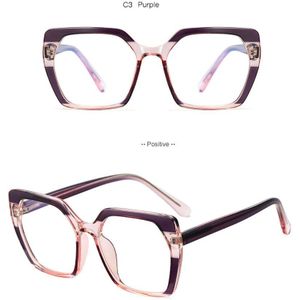 Mimiyou - GLA1706 - Brilmontuur - Clear - TR90 Vierkante