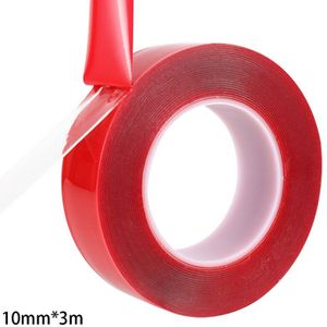 Non-marking Super Transparante Tape Dubbelzijdig Auto Tape 3M/Roll Automotive Dubbelzijdig Attachment tape